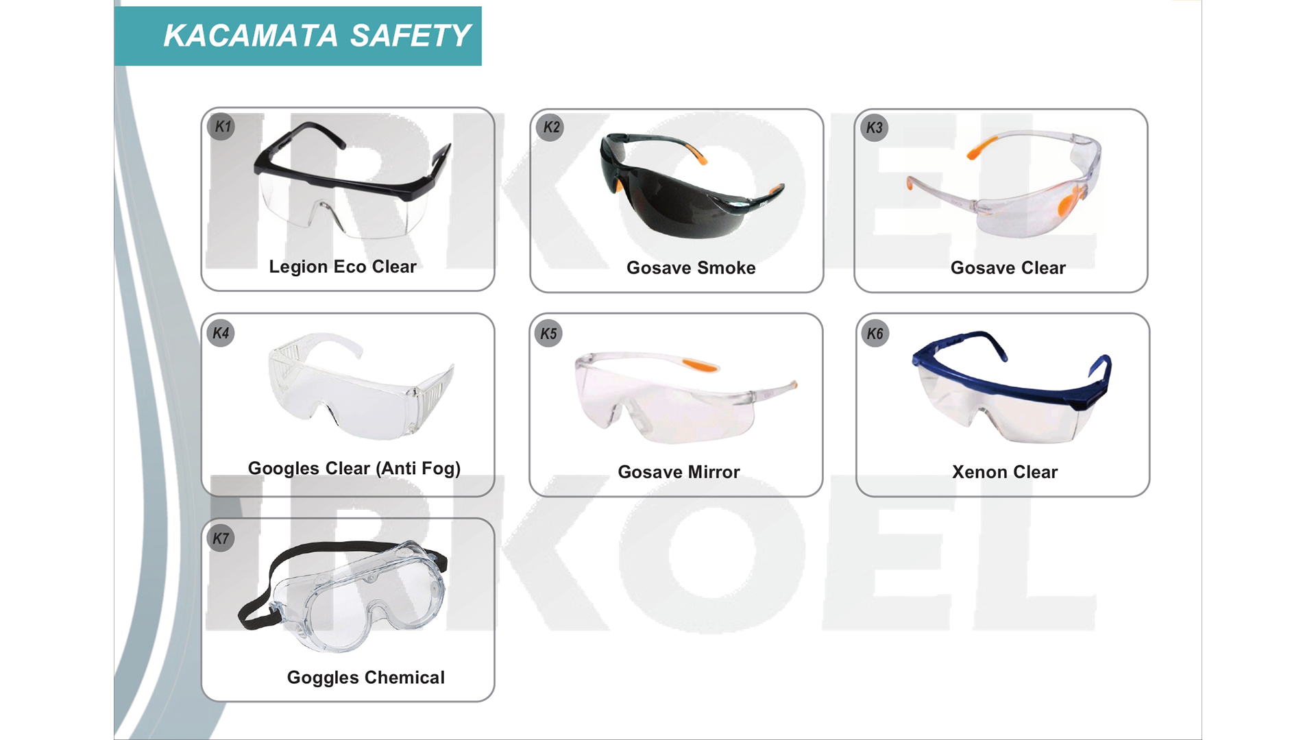 Kacamata Safety